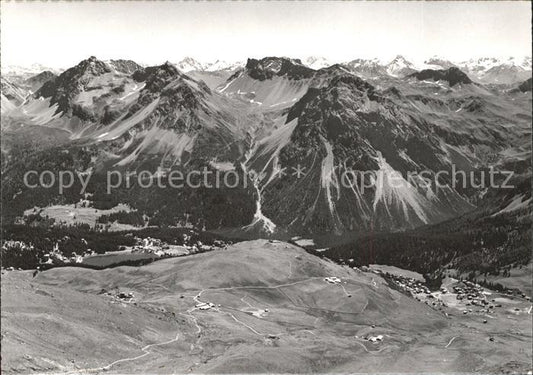 11696401 Arosa GR Vue depuis le Weisshorn Furkahoerner Arosa