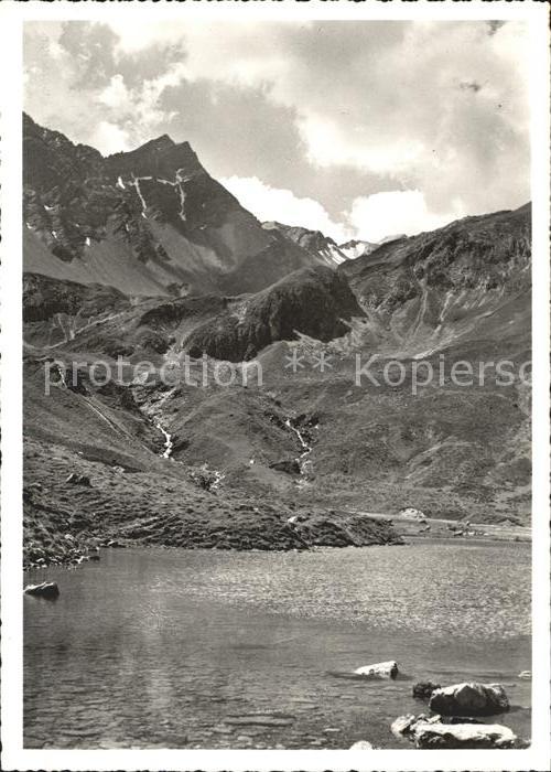 11696514 Arosa GR Schwellisee avec Erzhorn Arosa