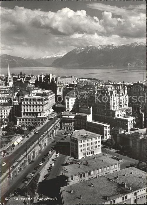 11698390 Lausanne VD Vue générale Lausanne