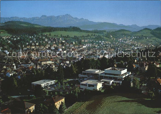 11698690 St Gallen SG avec Saentis photo aérienne Saint-Gall