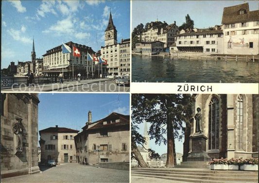 11701325 Zuerich Stadtansichten Kirche Zuerich