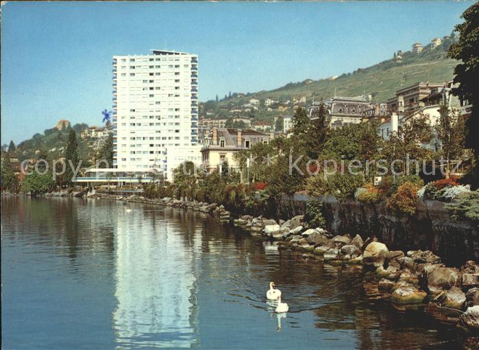 11701521 Montreux VD Vue partielle de l'Hôtel Montreux