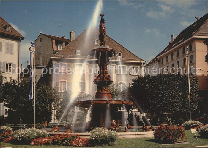 11701575 La Chaux-de-Fonds Fontaine monumentale La Chaux-de-Fonds