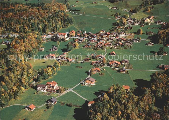 11703547 Hasliberg Hohfluh avec l'hôtel Bellevue Ev maison de loisirs photo aérienne H