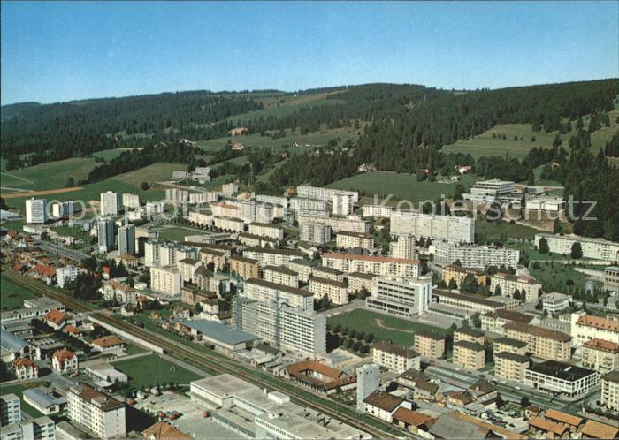 11703783 La Chaux-de-Fonds Quartier des Forges et le nouveau gymnase La Chaux-de