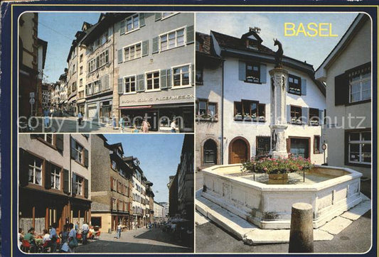 11710138 Bâle BS Altstadtpartien Gemsbergbrunnen Bâle BS