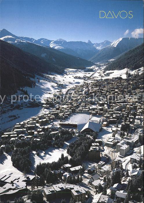 11710202 Davos GR Centre des Congrès Patinoire Rinerhorn Piz Ela Tinzenhorn Alt