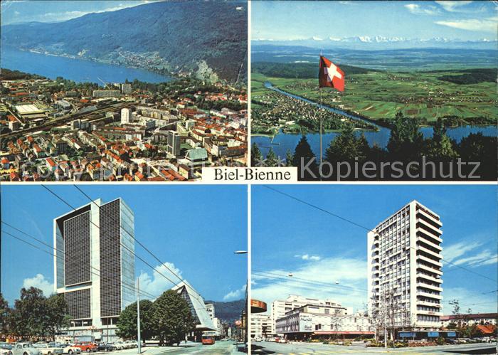 11713268 Bienne Vue d'ensemble de la ville Vues des immeubles de grande hauteur à Bienne