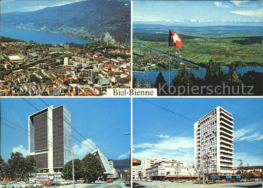 11713268 Bienne Vue d'ensemble de la ville Vues des immeubles de grande hauteur à Bienne