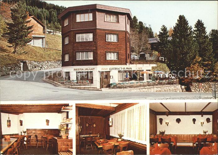 11713356 Arosa GR Restaurant Grischuna Arosa