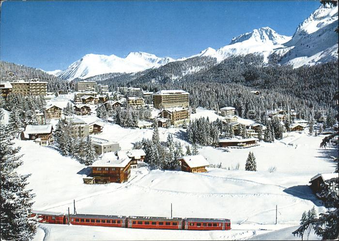 11713682 Arosa GR Untersee avec Chur Arosa Bahn Arosa