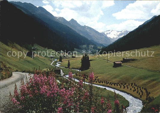 11713718 Davos GR Dischmatal avec glacier Flueela Schwarzhorn Scaletta et Piz