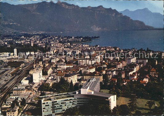 11715575 Vevey VD Vue générale et la Batiment Nestlé Vevey