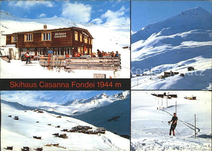 11715623 Arosa GR Maison de ski Casanna Fondei Détails du domaine skiable Arosa