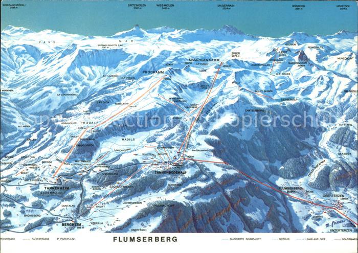 11701781 Flumserberg Bergheim Photographie aérienne carte panoramique de Bergheim