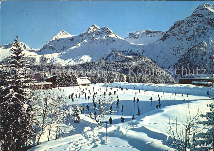 11702295 Arosa GR Curling et patinoire à Obersee Arosa