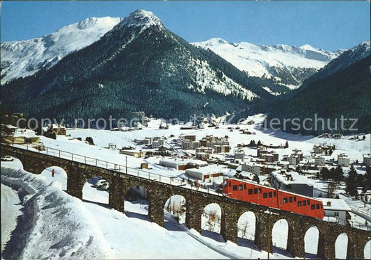 11702325 Davos GR Parsennbahn Rhaetikon Seehorn Pischhorn Davos Platz