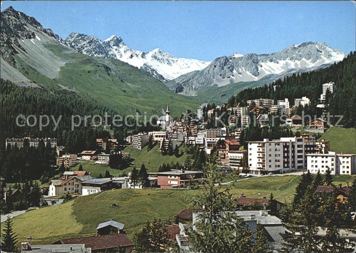 11718715 Arosa GR Village Panorama Arosa