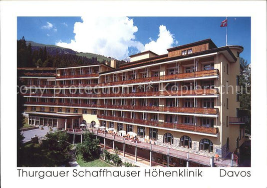 11719237 Davos GR Thurgauer Schaffhauser Hoehenklinik Davos Platz