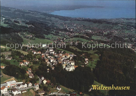 11719240 Walzenhausen AR Fliegeraufnahme mit Bodensee Walzenhausen