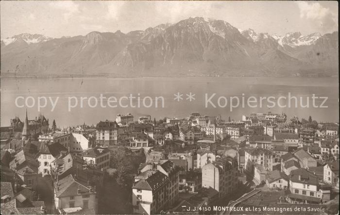 11733117 Montreux VD et les Montagnes de Savoie Montreux