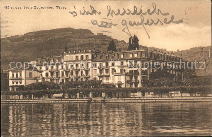 11733123 Vevey VD Hôtel des Trois Couronnes Vevey