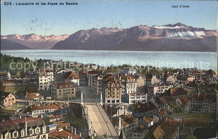 11733160 Lausanne VD et Alpes de Savoie Lausanne