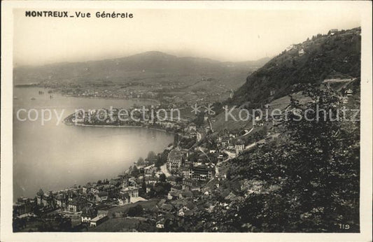 11733191 Montreux VD Vue générale Montreux