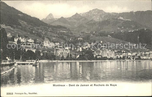 11733314 Montreux VD Dent de jaman et Rochers de Naye Montreux