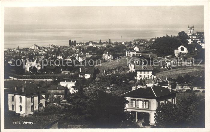 11733324 Vevey VD Vue générale Vevey