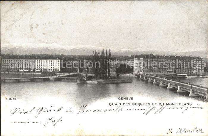 11731759 Genève GE Quais de Bergues et du Mont Blanc Genève