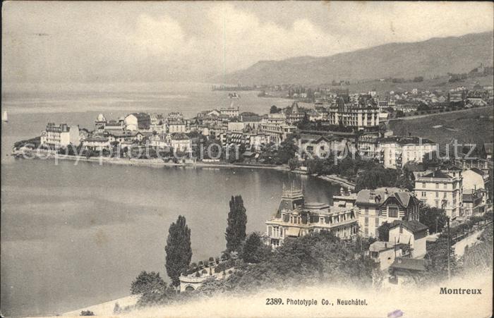 11731817 Montreux VD Vue aérienne Montreux