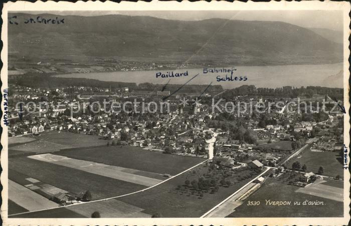 11731872 Yverdon VD Vue aérienne