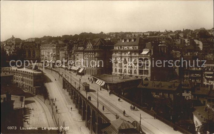 11731920 Lausanne VD Le grand Pont Lausanne