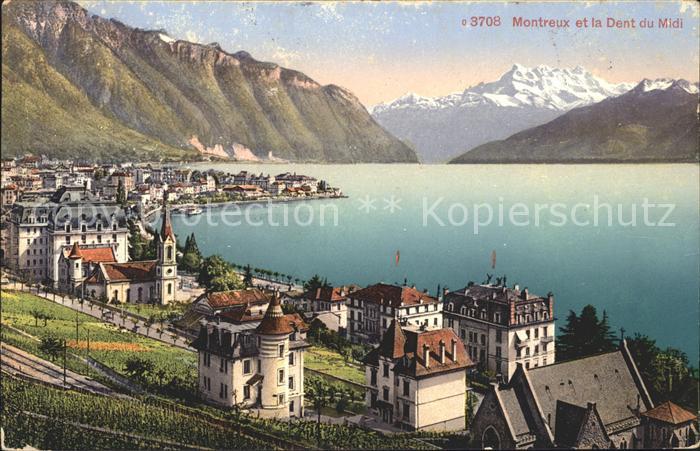 11732055 Montreux VD et la Dent du Midi Montreux