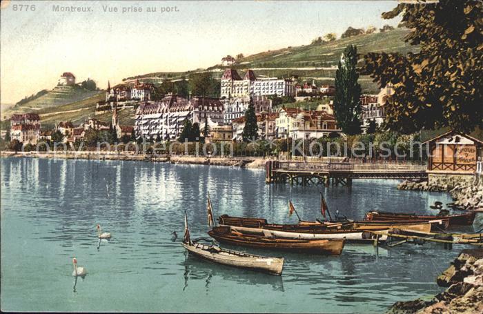 11732082 Montreux VD Vue prise au port Montreux