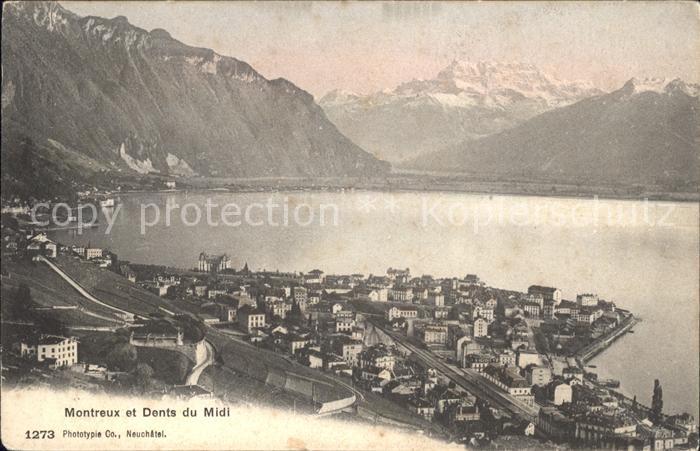 11732083 Montreux VD et Dents du Midi Montreux