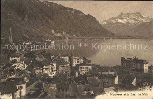 11732087 Montreux VD et la Dent du Midi Montreux