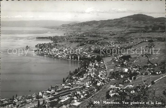 11732094 Montreux VD Vue générale et Lac Montreux