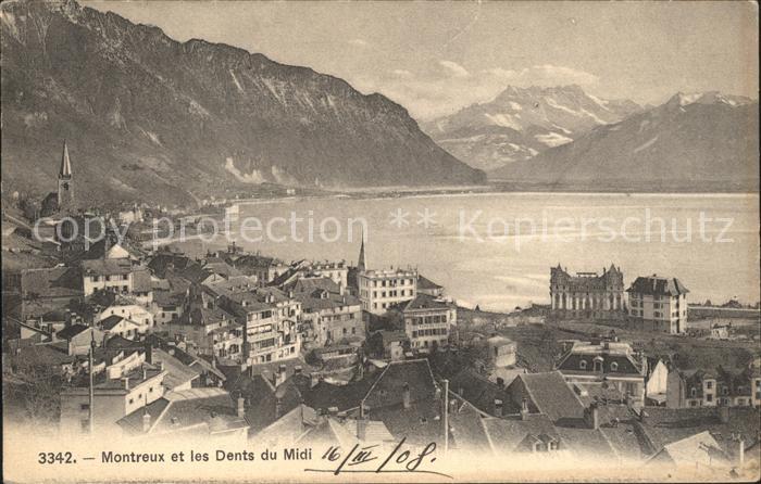 11732107 Montreux VD et les Dents du Midi Montreux