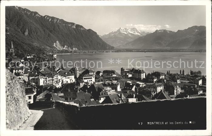 11732108 Montreux VD et les Dents du Midi Montreux