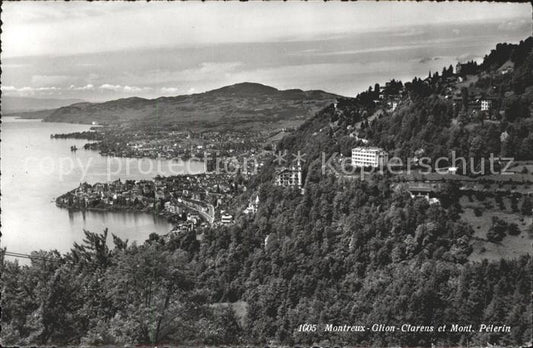 11732112 Montreux VD Glion Clarens et Mont Pélerin Montreux