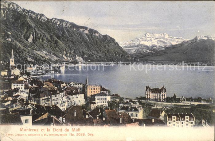 11732116 Montreux VD et la Dent du Midi Montreux