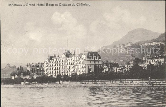 11732133 Montreux VD Grand Hôtel Eden et Château du Chatelard Montreux