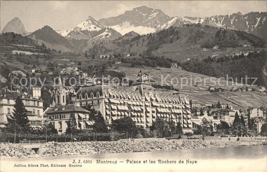 11732140 Montreux VD Palace et les Rochers de Naye Montreux