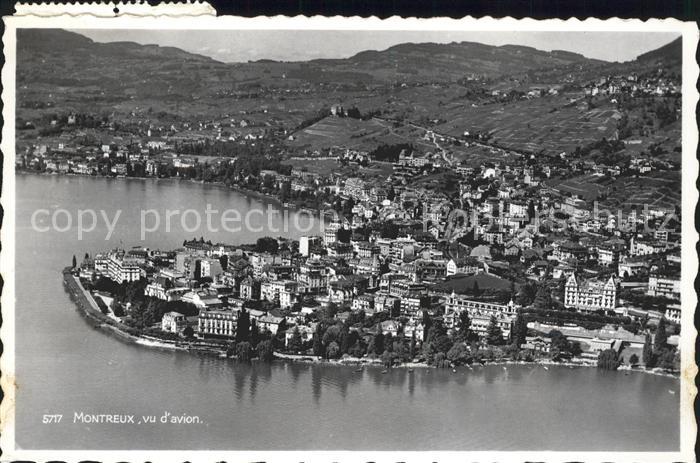 11732149 Montreux VD Vue aérienne Montreux