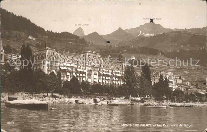 11732159 Montreux VD Palace Hôtel et les Rochers de Naye Montreux