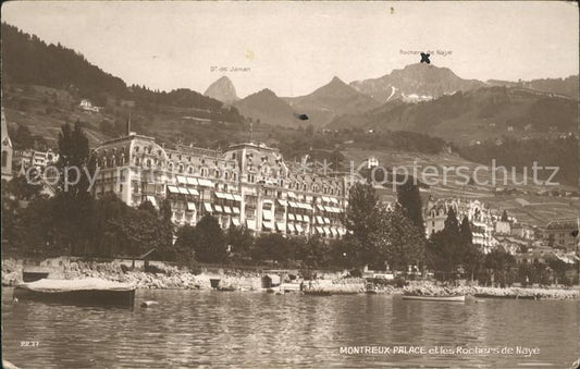 11732159 Montreux VD Palace Hôtel et les Rochers de Naye Montreux