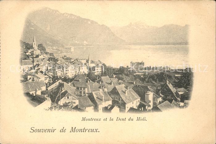 11732185 Montreux VD et la Dent du Midi Montreux