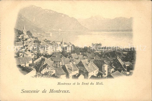 11732185 Montreux VD et la Dent du Midi Montreux